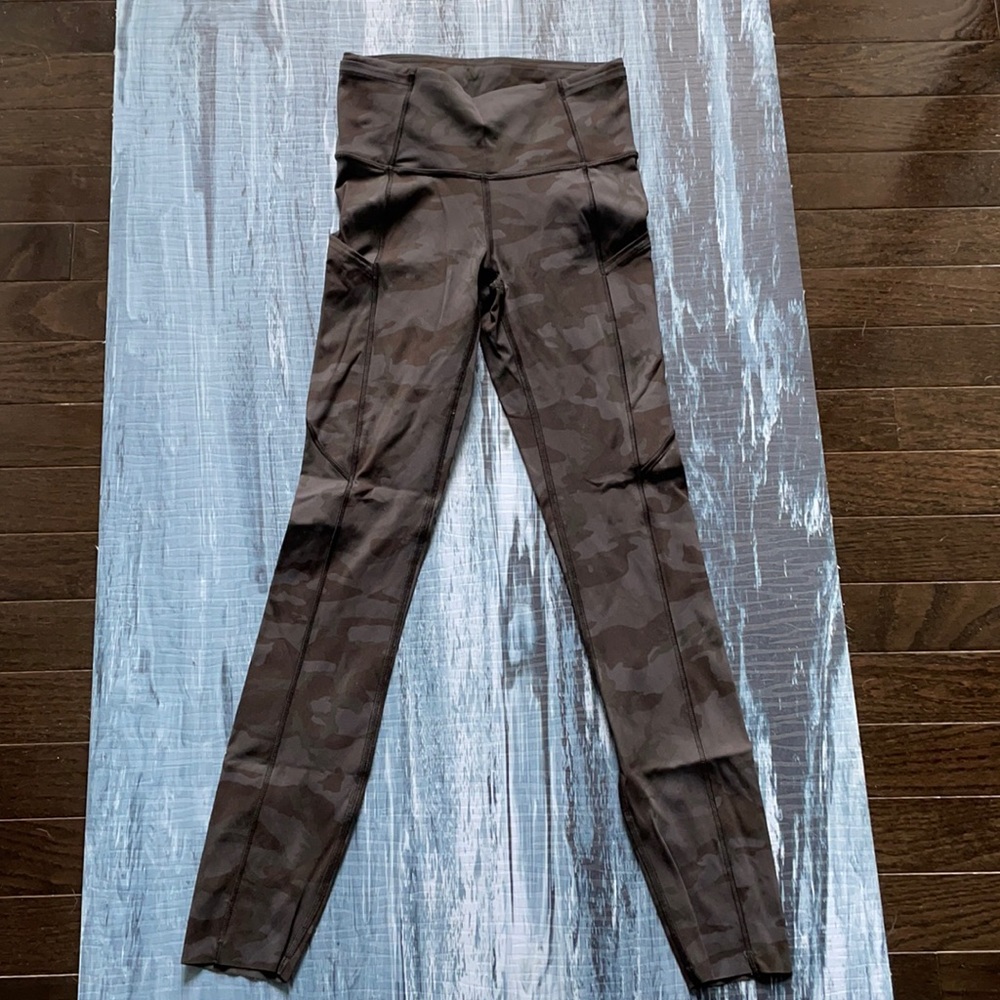 Lululemon fast & free high rise cropped leggings